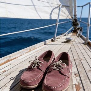 Timberland Women's Mauve Boat Shoes